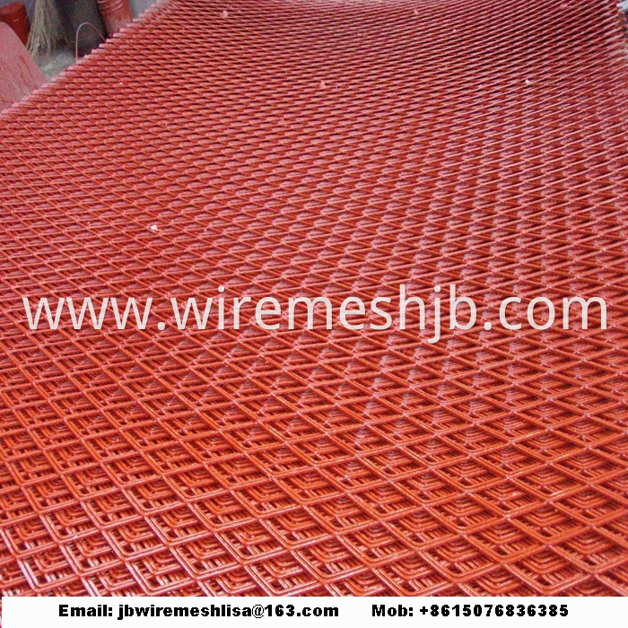 Powder Coated And Galvanized Expanded Metal Mesh